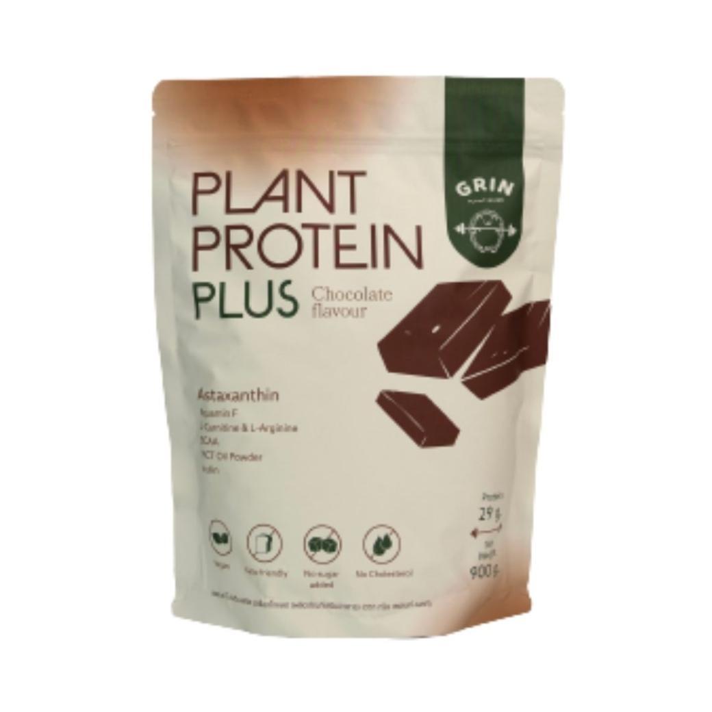 Grin Plant Protein Plus (900 g.) - Chocolate