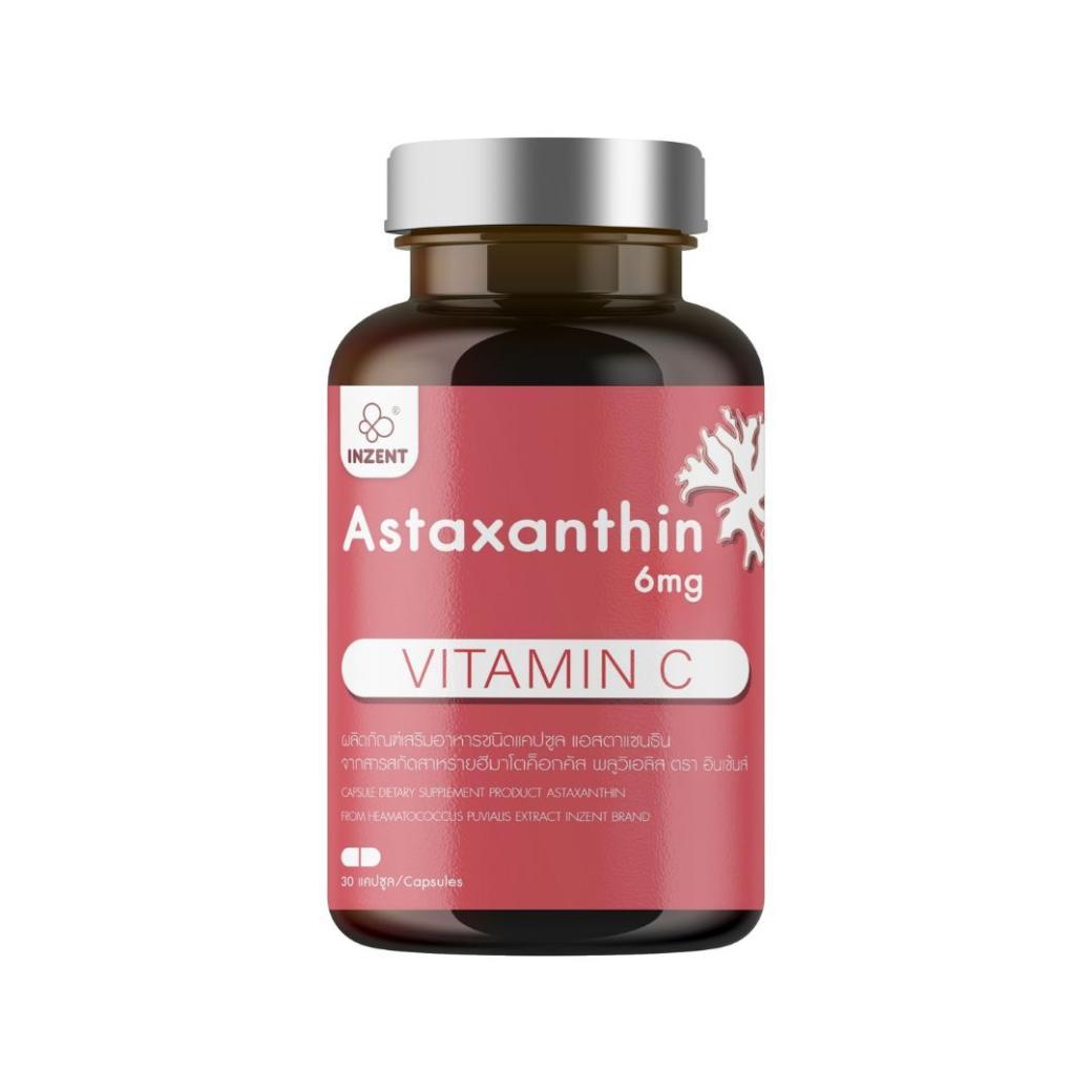 INZENT Astaxanthin 6 mg (30 Capsules)